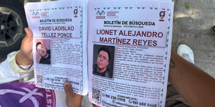 “Solo querían regresar a casa”: Los días de angustia de dos familias mexiquenses tras la desaparición de David y Alejandro en Tuxtla Gutiérrez